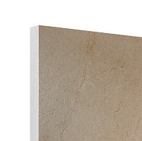 Фасадная панель ОМНИФАКТОР, темный травертин, 900х600х35 мм, 0,54 м2, Кералайт